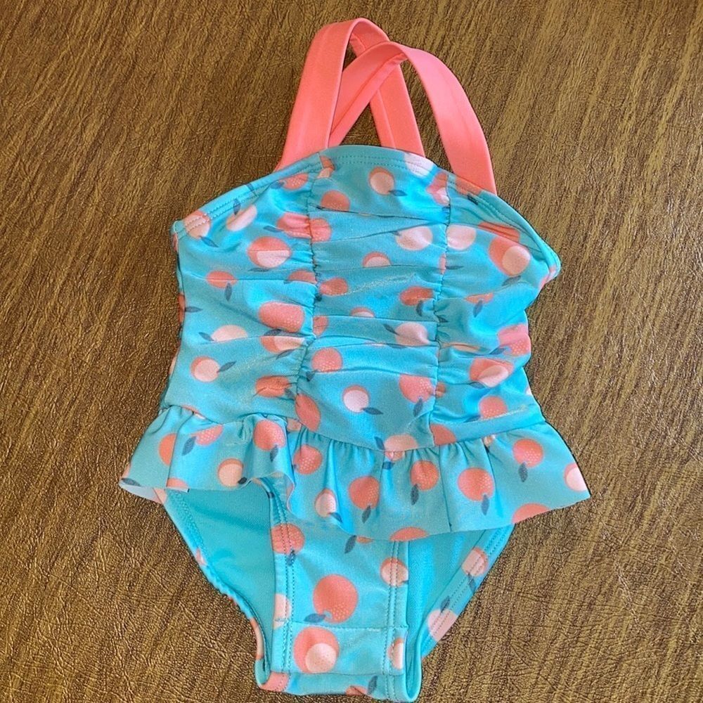 Nwot Cat & Jack swimsuit size 0-3M